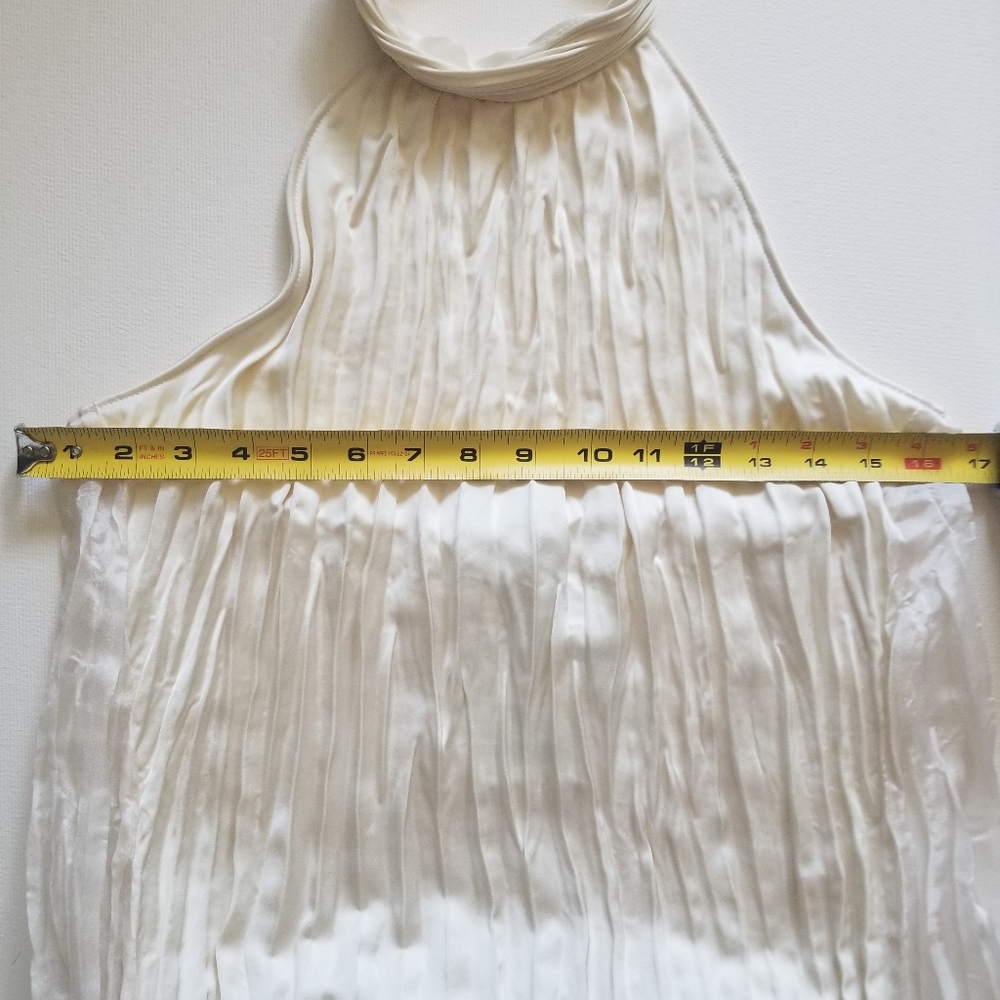 New Pleated Zara Maxi Dress Xs-S - Picture 9 of 12